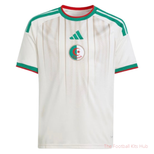 Dynamic Algeria Kids Home Shirt 2026/27 Sports Collection-Unisoccer Shop
